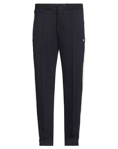 EMPORIO ARMANI Pantalone Blu notte 74% Poliestere, 21% Lana, 5% Elastan, Acrilico