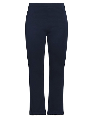 TWINSET Casual trouser Navy blue 72% Viscose, 23% Polyamide, 5% Elastane