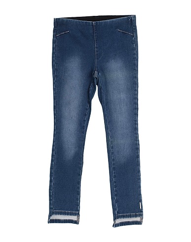 LIU •JO Denim pants Blue 81% Cotton, 17% Polyester, 2% Elastane