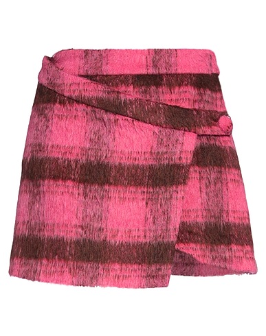 WEILI ZHENG Minigonna Fucsia 50% Lana, 50% Poliestere