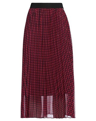LIU •JO Midi skirt Fuchsia 100% Polyester