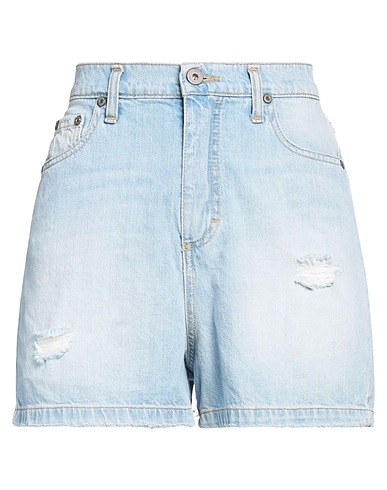 PLEASE Shorts Blau 100% Baumwolle