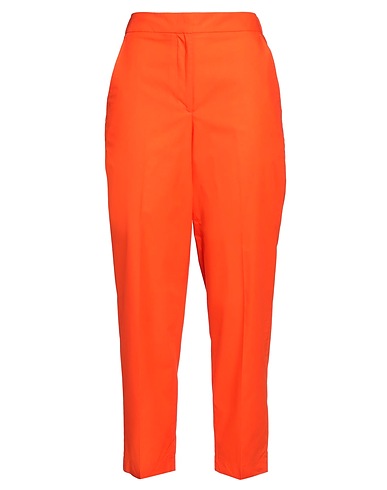 SEVENTY VENEZIA Casual trouser Orange 100% Cotton