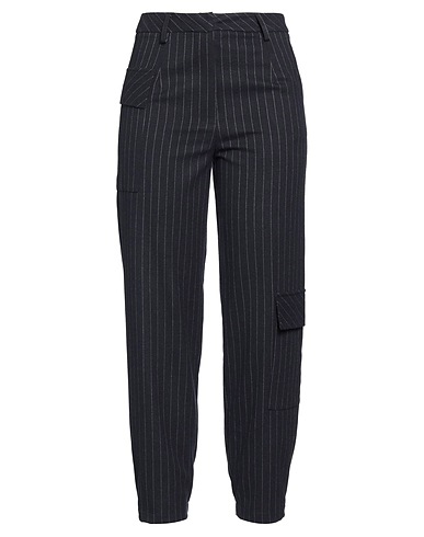SILVIAN HEACH Casual trouser Midnight blue 64% Polyester, 34% Viscose, 2% Elastane