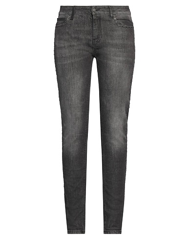 MARCELO BURLON Denim pants Black 98% Cotton, 2% Elastane