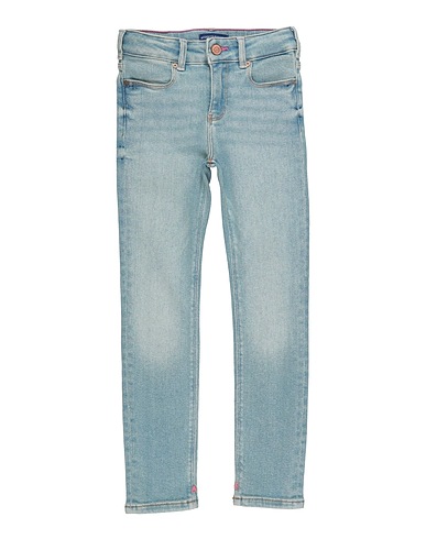 SCOTCH R'BELLE Denim trousers Blue 50% Organic cotton, 25% Cotton, 20% Recycled cotton, 3% Polyester, 2% Lycra®