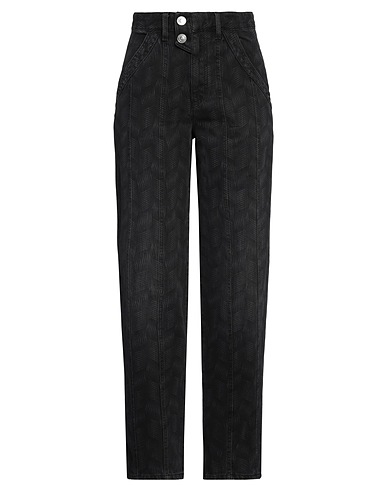 MARANT ÉTOILE Denim pants Black 100% Cotton