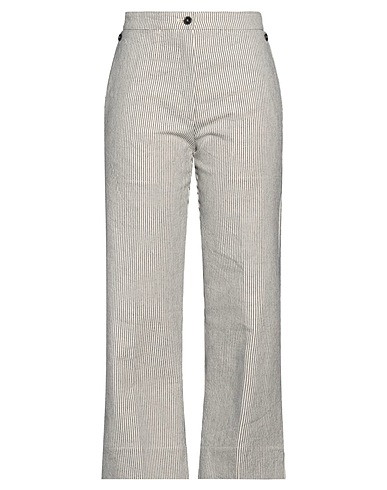 FORTE_FORTE Casual trouser Off white 100% Cotton