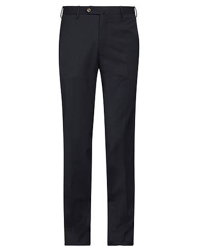 PT Torino Casual trouser Midnight blue 54% Polyester, 44% Wool, 2% Elastane