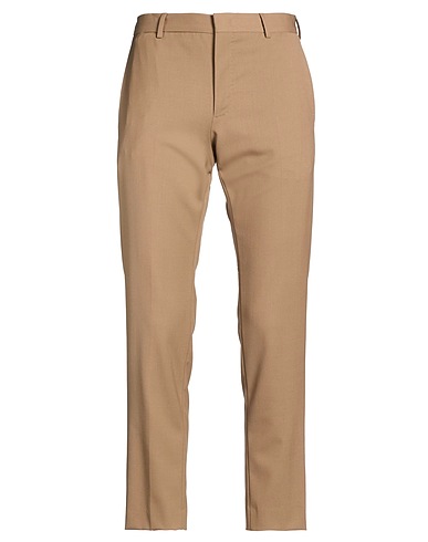 PT Torino Casual trouser Camel 54% Polyester, 44% Wool, 2% Elastane