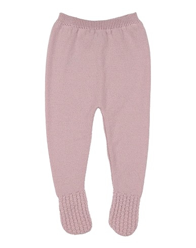 PAZ RODRIGUEZ Casual trouser Light pink 100% Wool