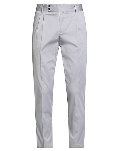 BERNA Casual trouser Grey 98% Cotton, 2% Elastane