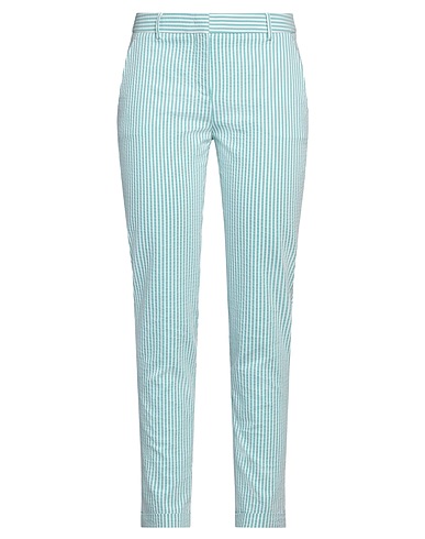 INCOTEX Casual trouser Turquoise 76% Cotton, 24% Elastomultiester