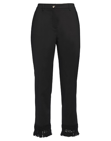 BLUMARINE Casual pants Black 60% Cotton, 37% Polyamide, 3% Elastane