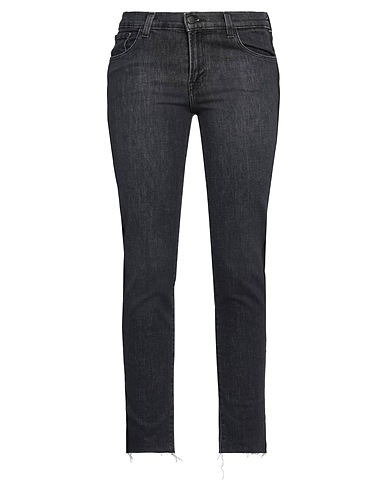 J BRAND Denim trousers Grey 98% Cotton, 2% Elastane