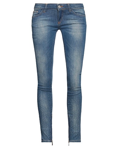 BABA Pantaloni jeans Blu 98% Cotone, 2% Elastan