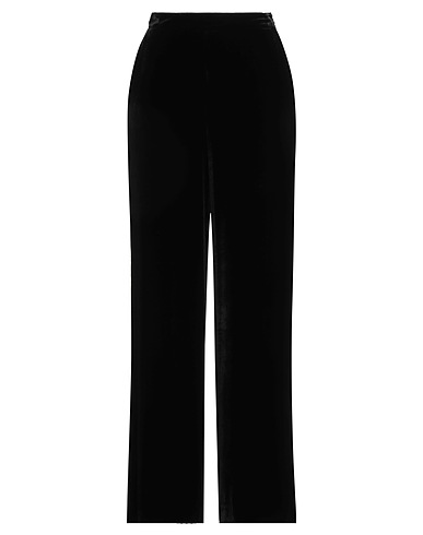 MALÌPARMI Pantalone Nero 80% Viscosa, 20% Seta