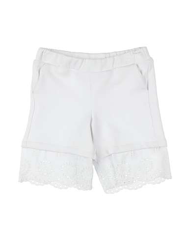 FAY Shorts & Bermuda BIANCO 55% Polyester, 45% Cotton