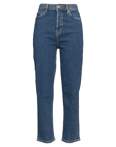 RE/DONE Denim pants Blue 76% Cotton, 20% Polyester, 3% Elastomultiester, 1% Elastane
