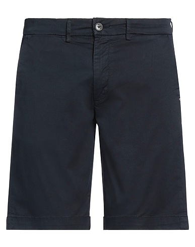 LIU •JO MAN Shorts & Bermuda Midnight blue 98% Cotton, 2% Elastane