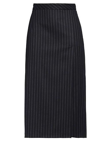 SILVIAN HEACH Gonna midi Blu notte 64% Poliestere, 34% Viscosa, 2% Elastan