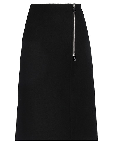 P.A.R.O.S.H. Midi skirt Black 100% Wool