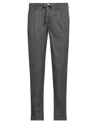 BARBATI Casual pants Black 63% Polyester, 34% Viscose, 3% Elastane