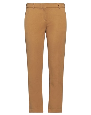 CIRCOLO 1901 Casual pants Mustard 95% Cotton, 5% Elastane