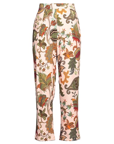 LISA C Casual pants Light pink 70% Viscose, 30% Silk