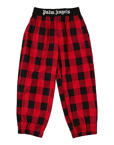 PALM ANGELS Casual trouser Red 100% Polyester, Polyamide, Elastane