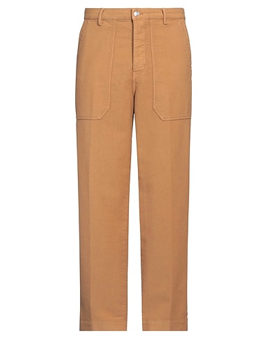 NINE IN THE MORNING Casual trouser Camel 100% Cotton