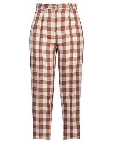 VICOLO Casual trouser Camel 60% Viscose, 20% Cotton, 18% Polyester, 2% Other Fibres
