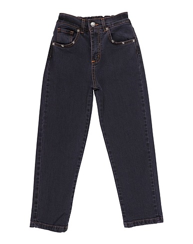 JOHN RICHMOND Denim trousers Purple 98% Cotton, 2% Elastane