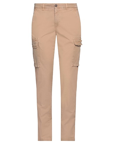 40WEFT Casual trouser Camel 97% Cotton, 3% Elastane