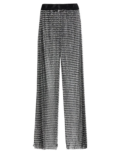 ROTATE BIRGER CHRISTENSEN Casual παντελόνι Μαύρο 100% Πολυεστέρας