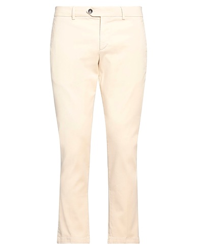 BE ABLE Casual trouser Beige 97% Cotton, 3% Elastane