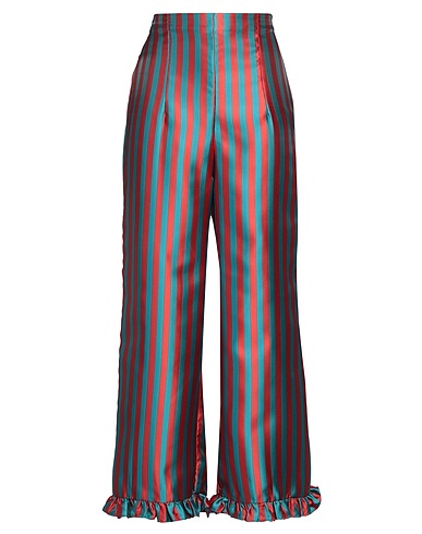 BATSHEVA Casual trouser Deep teal 51% Acetate, 49% Cotton