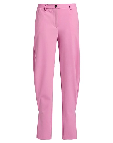 GRIFONI Casual trouser Pink 53% Polyester, 43% Virgin Wool, 4% Elastane