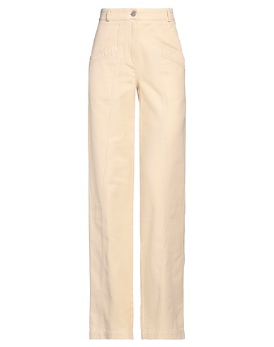 SUOLI Casual pants Beige 100% Cotton