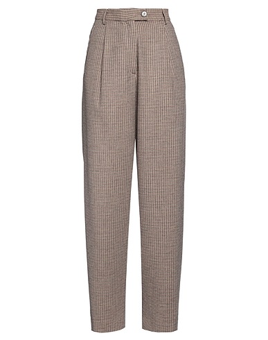 POMANDÈRE Casual pants Beige 33% Wool, 33% Viscose, 33% Polyethylene, 1% Elastane