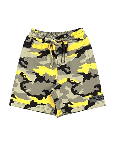 DOLCE&GABBANA Shorts & Bermuda Military green 100% Cotton, Polyester, Polyurethane