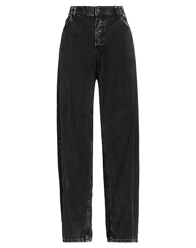HAIKURE Pantalone Nero 80% Cotone, 20% Cotone riciclato