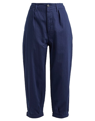 PEPPINO PEPPINO Casual pants Navy 100% Cotton