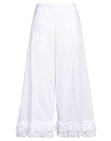 MEIMEIJ Casual pants White 100% Cotton