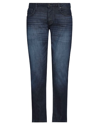 EMPORIO ARMANI Denim pants Blue 98% Cotton, 2% Elastane
