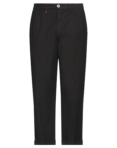 BERNA Casual trouser Black 97% Cotton, 3% Elastane