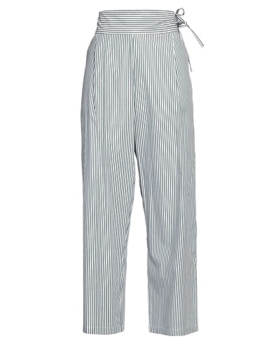 MAISON LAPONTE Pantalone Verde scuro 100% Cotone