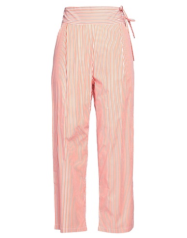 MAISON LAPONTE Casual trouser Orange 100% Cotton