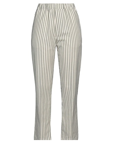 TRUE NYC® Casual trouser Sage green 72% Cotton, 28% Polyester