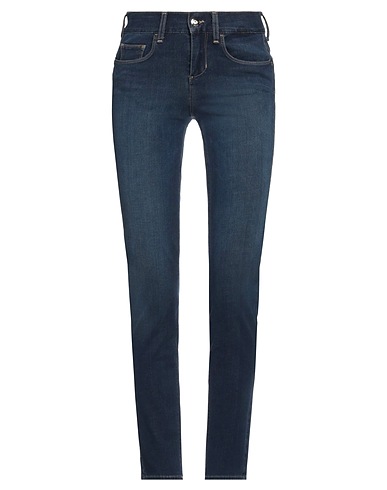 LIU •JO Denim trousers Blue 70% Cotton, 21% Polyester, 9% Elastane
